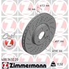 Zimmermann Brake Disc - Standard/Coated, 400.3632.20 400.3632.20
